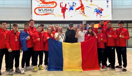 24 de medalii pentru echipa României la Campionatele Europene de Wushu