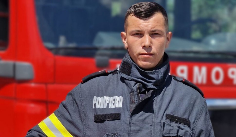 ”Tot respectul!”. Alexandru, un pompier aflat în timpul liber, a salvat o bătrânică, cinci căței și patru pisici, în Giurgeni