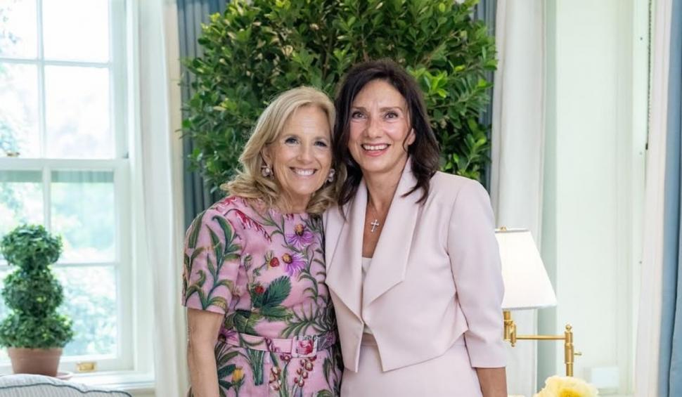 Jill Biden, mesaj pentru Carmen Iohannis: "A fost minunat să te avem la Casa Albă" 901581