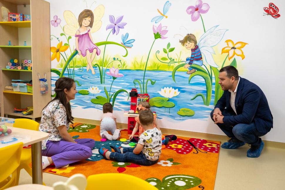 Prima creșă construită de la zero, în ultimii 46 de ani, a fost deschisă în Sectorul 6 din Bucureşti 901456