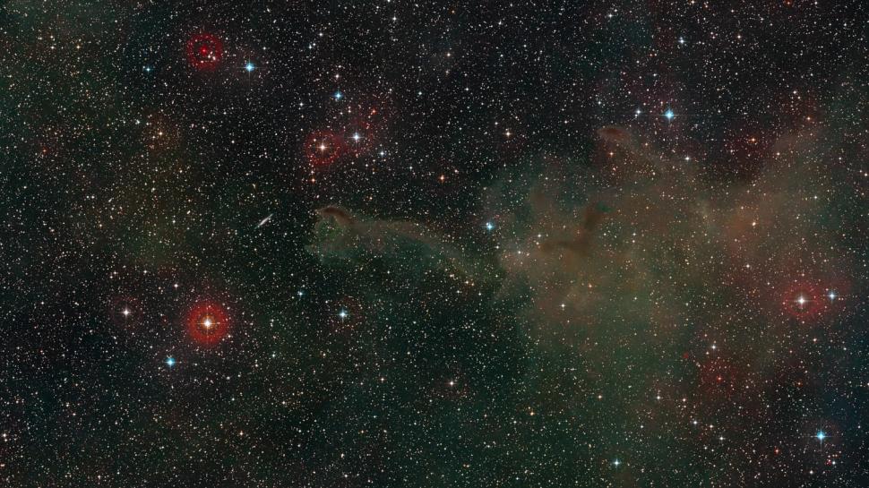 "Mâna lui Dumnezeu", fenomen cosmic rar, la 1.300 de ani-lumină de Pământ, surprinsă de un telescop 901829