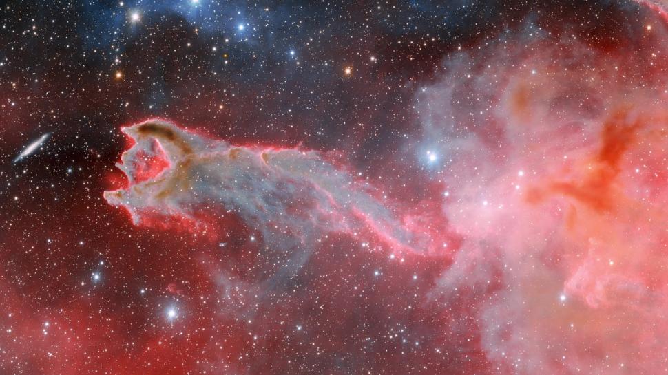 "Mâna lui Dumnezeu", fenomen cosmic rar, la 1.300 de ani-lumină de Pământ, surprinsă de un telescop 901830