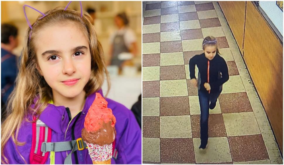 Riana, copila de 10 ani dispărută de la şcoală, a fost găsită de poliţişti într-o localitate din Iaşi 902777