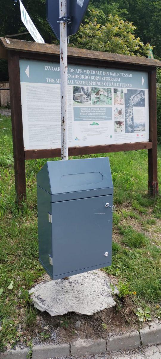 Imagini cu noile containere anti-urs, unice în România, date în folosinţă la Băile Tuşnad 902780