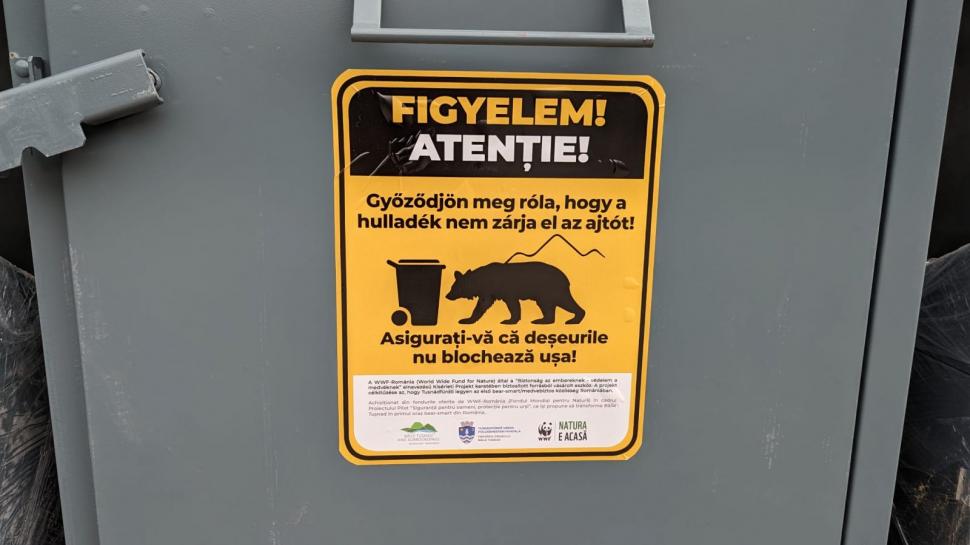 Imagini cu noile containere anti-urs, unice în România, date în folosinţă la Băile Tuşnad 902783