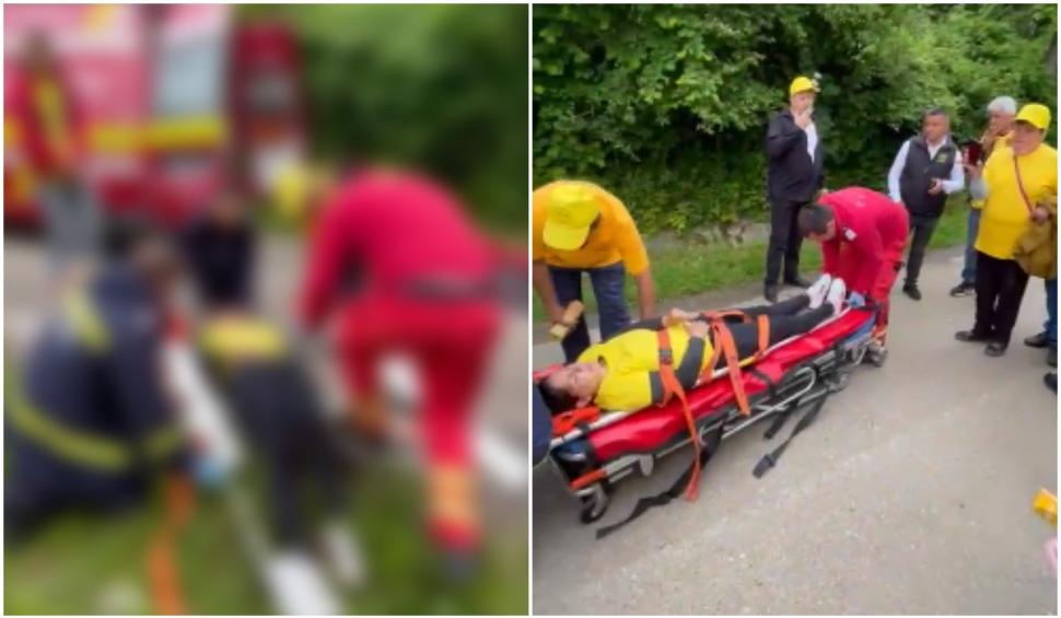 Primar din Gorj, implicat în accident la o acţiune electorală. O femeie a ajuns la spital 903009