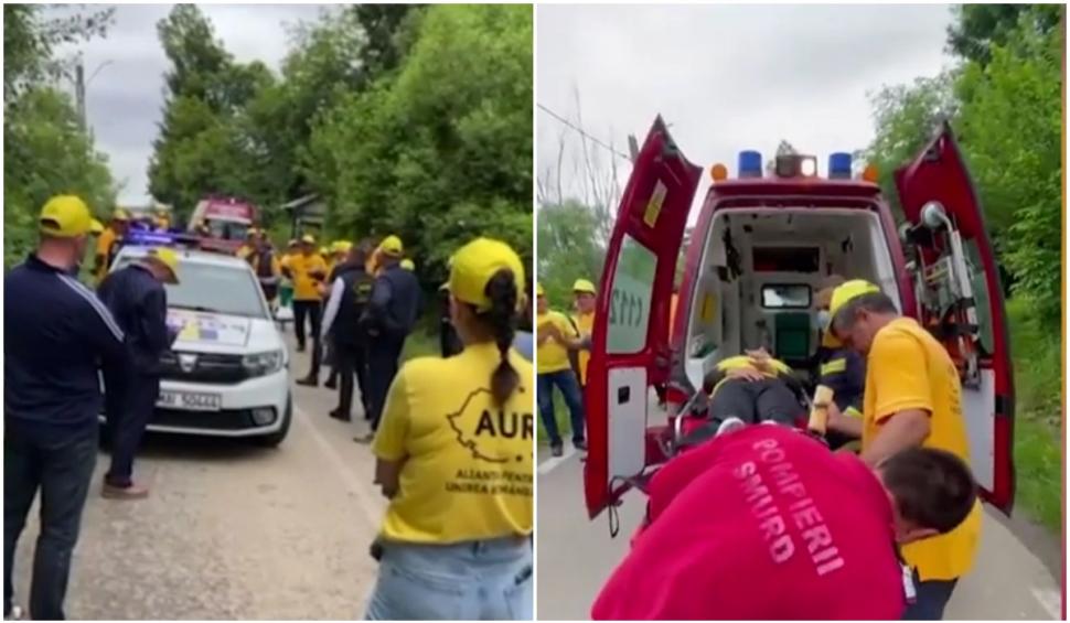 Primar din Gorj, implicat în accident la o acţiune electorală. O femeie a ajuns la spital 903010