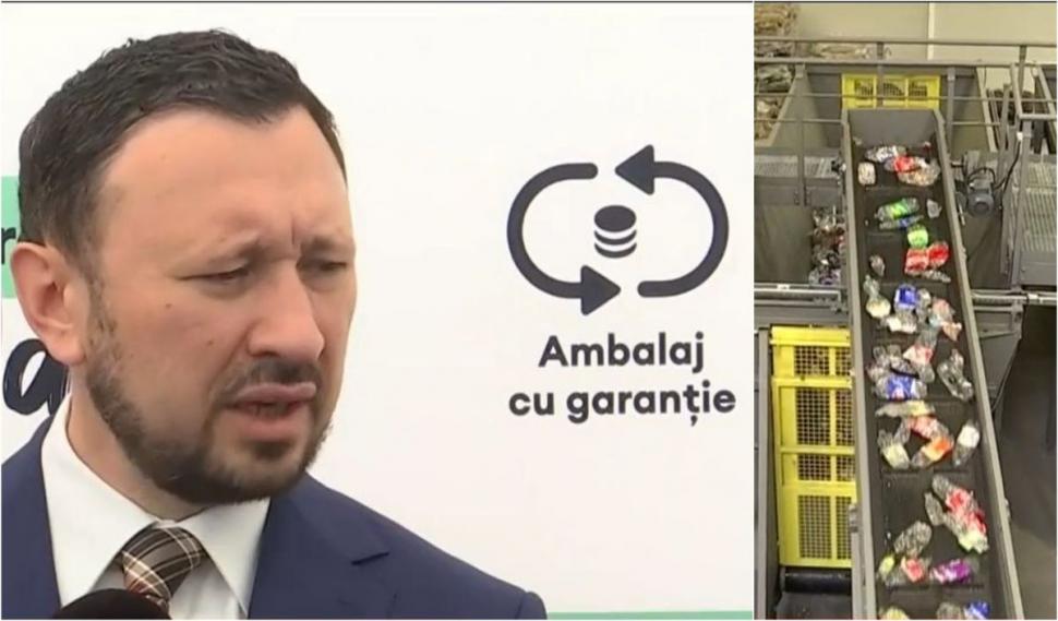 Ce trebuie să știe românii care iau bani pe sticle reciclate. Ministrul Mediului vrea să schimbe regulile: "Lucrăm deja la un proiect de hotărâre de guvern" 903105