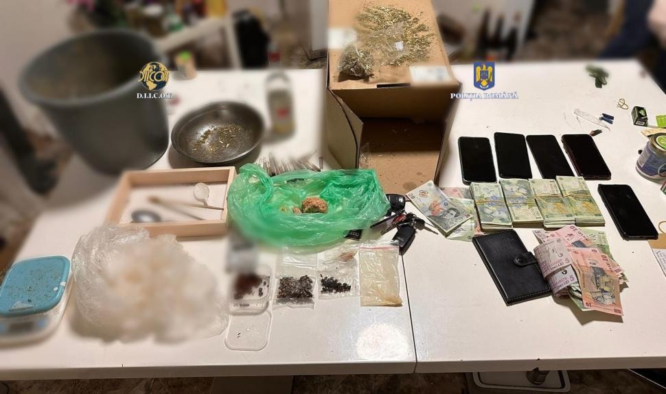 11 persoane au fost reţinute pentru trafic de droguri de risc în Timiş 903611
