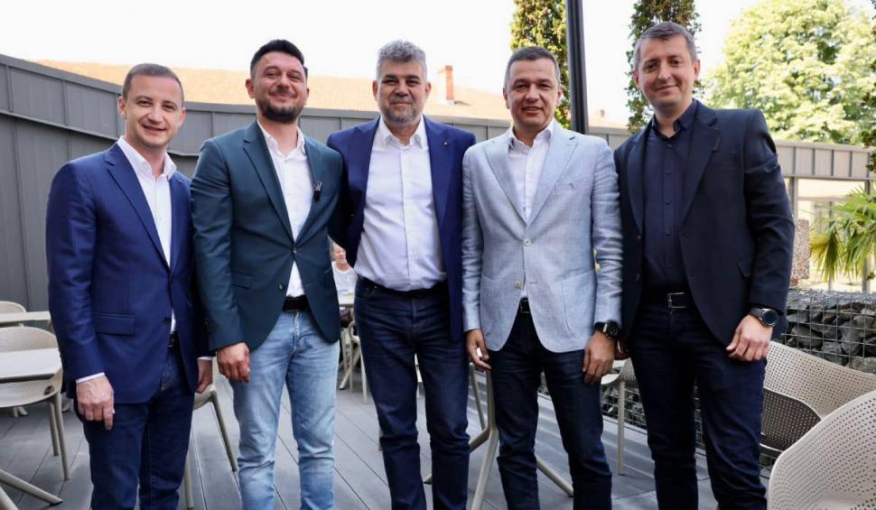 Sorin Grindeanu, vizită cu Marcel Ciolacu în Timiș, pentru susținerea candidaților PSD la alegerile locale 904119