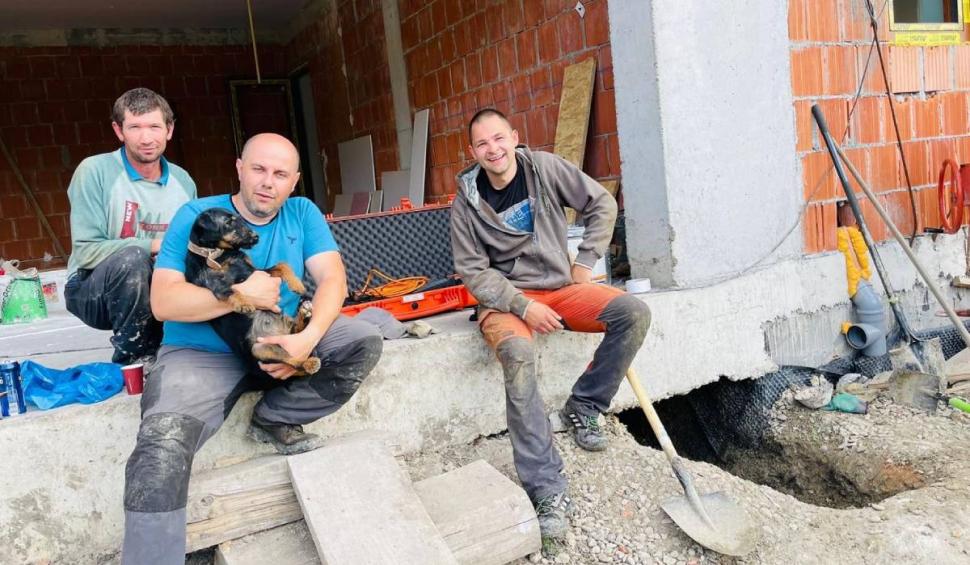 Max, câinele erou la cutremurul din Turcia, și pompierul Rareș Urs au salvat o cățelușă blocată într-o vizuină, după o misiune de opt ore 904203