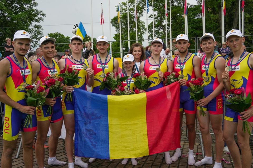 Şapte medalii de aur și două de argint câștigate de România la Campionatele Europene de Canotaj Under 19 905377
