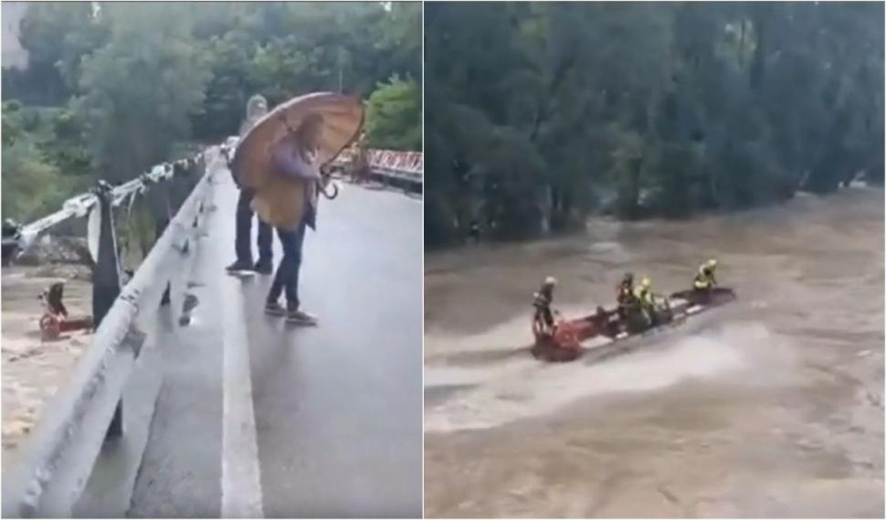 Trupurile celor două fete luate de viitură în Italia, găsite. Nu se ştie nimic de băiatul care era cu ele 905335