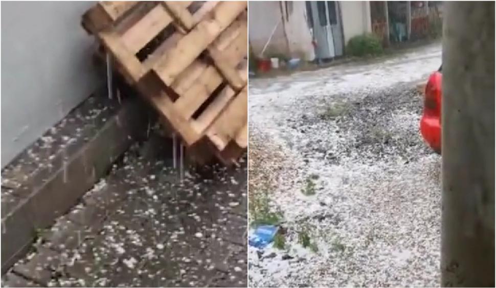 România, sub cod roșu de vijelii: Acoperișurile au fost luate de vânt sau ciuruite de grindină, în mai multe zone din țară 905841