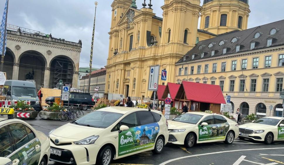 625 de taxiuri colatante vor promova turismul din România, la EURO 2024 din Germania 906860