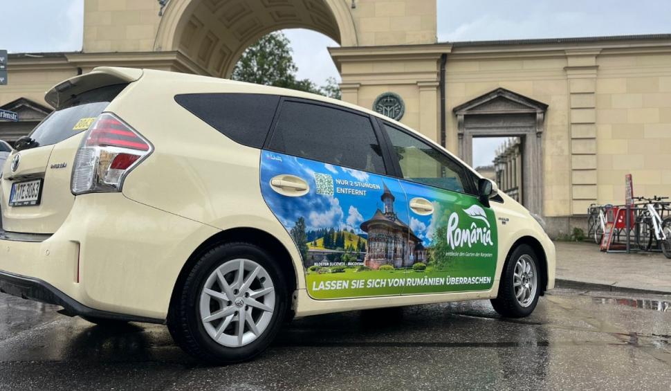 625 de taxiuri colatante vor promova turismul din România, la EURO 2024 din Germania 906861