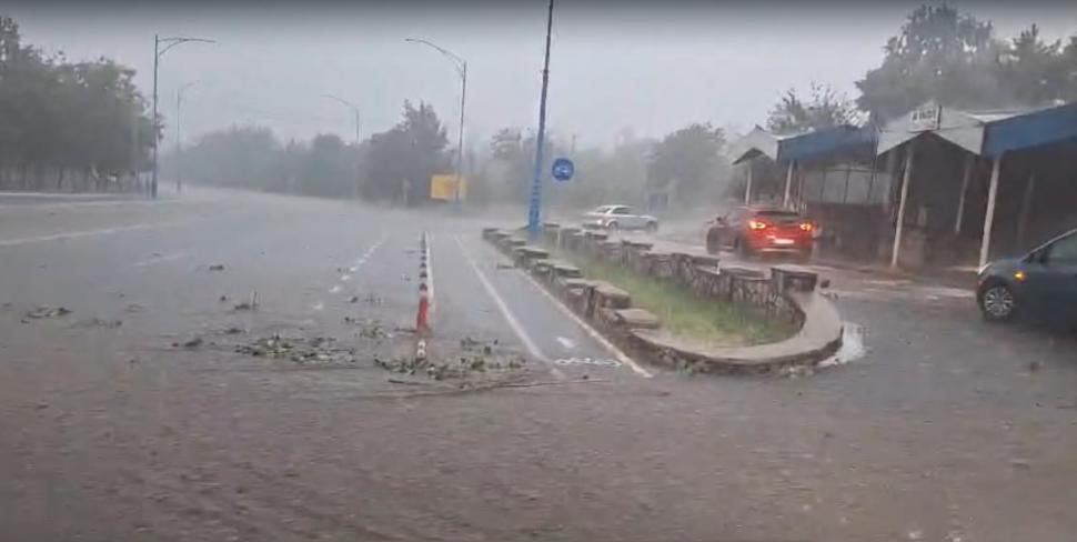 Imagini cu dezastrul lăsat în urmă de codul roşu de vijelii. Au fost rafale de peste 100 de km/h. Zeci de acoperişuri smulse şi maşini avariate 907453