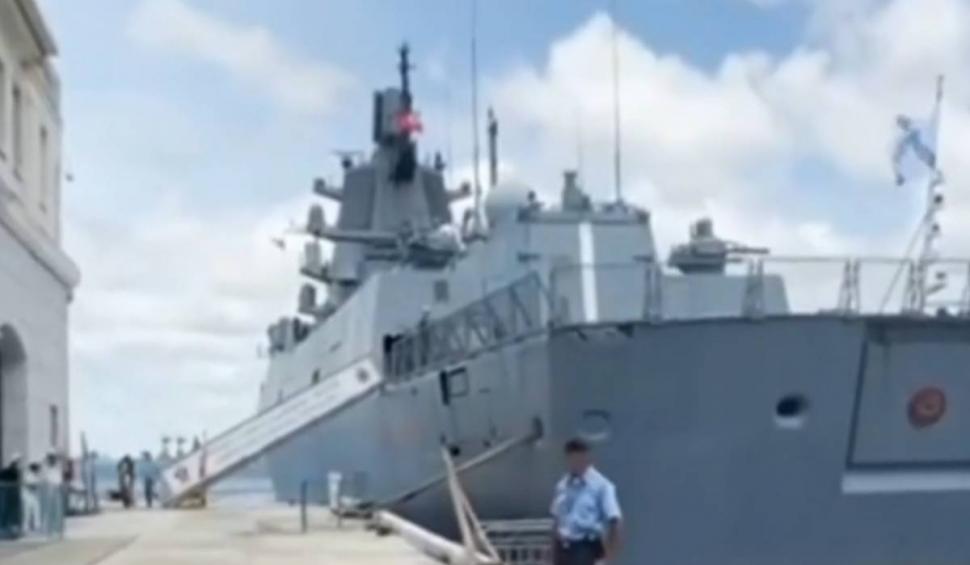 Reportaj exclusiv CNN. Imagini cu submarinul nuclear Kazan trimis de Putin în Cuba 907693