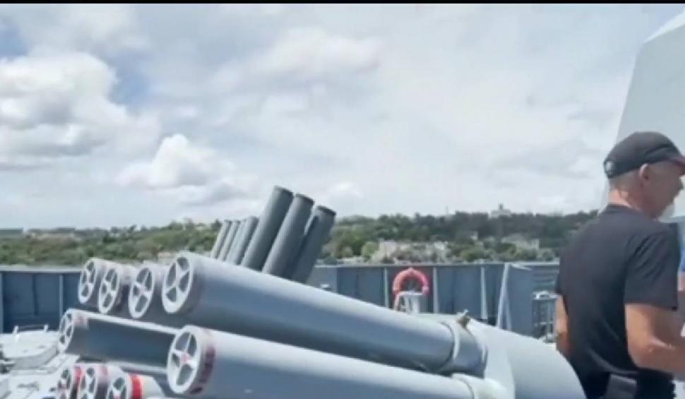 Reportaj exclusiv CNN. Imagini cu submarinul nuclear Kazan trimis de Putin în Cuba 907695