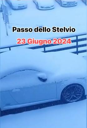 VIDEO Imagini șocante în Italia. A nins abundent după ce temperaturile au scăzut brusc, în plină vară 909155