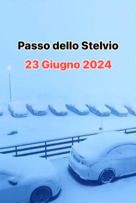 VIDEO Imagini șocante în Italia. A nins abundent după ce temperaturile au scăzut brusc, în plină vară 909157