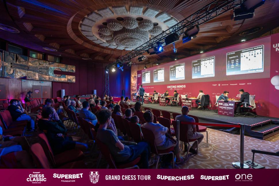 A doua rundă a Superbet Chess Classic România 2024 s-a încheiat cu o singură victorie și patru remize  909884