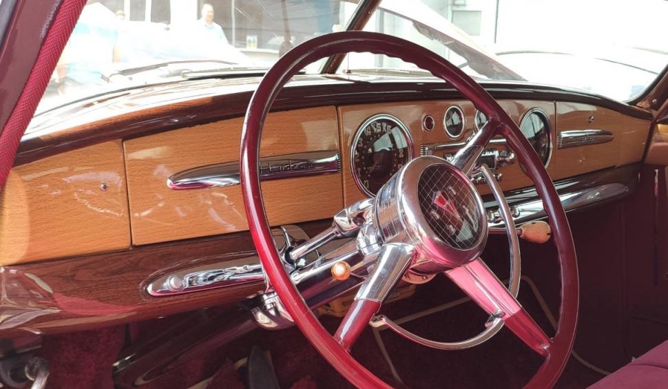 Imagini de colecţie cu un Hudson Commodore Six Sedan din 1949, adus pentru inspecţie la RAR Griviţa 910014