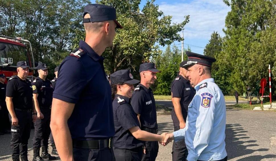 80 de pompieri români vor pleca în Franța pentru a lupta contra incendiilor de pădure 910000