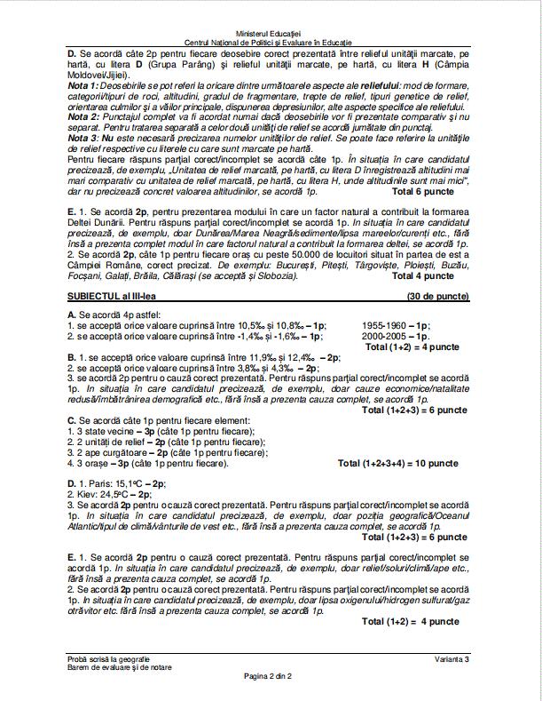 Subiectele la Geografie de la Bacalaureat 2024. Ce au primit elevii la examen 911231