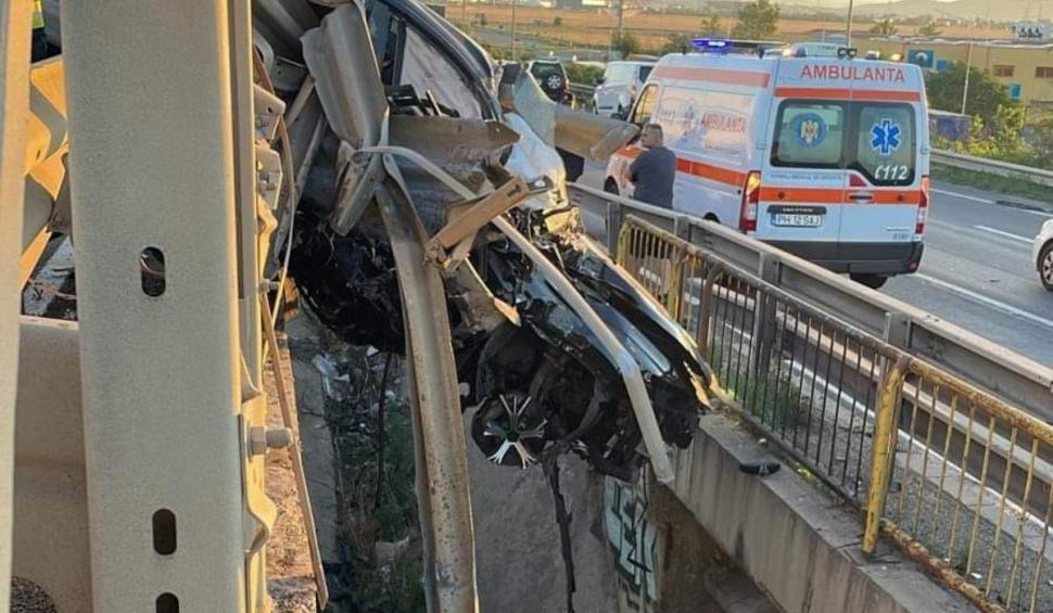 Cine este bărbatul care a murit în accidentul din Ploieşti, după ce maşina lui s-a încolăcit pe bara metalică 911577