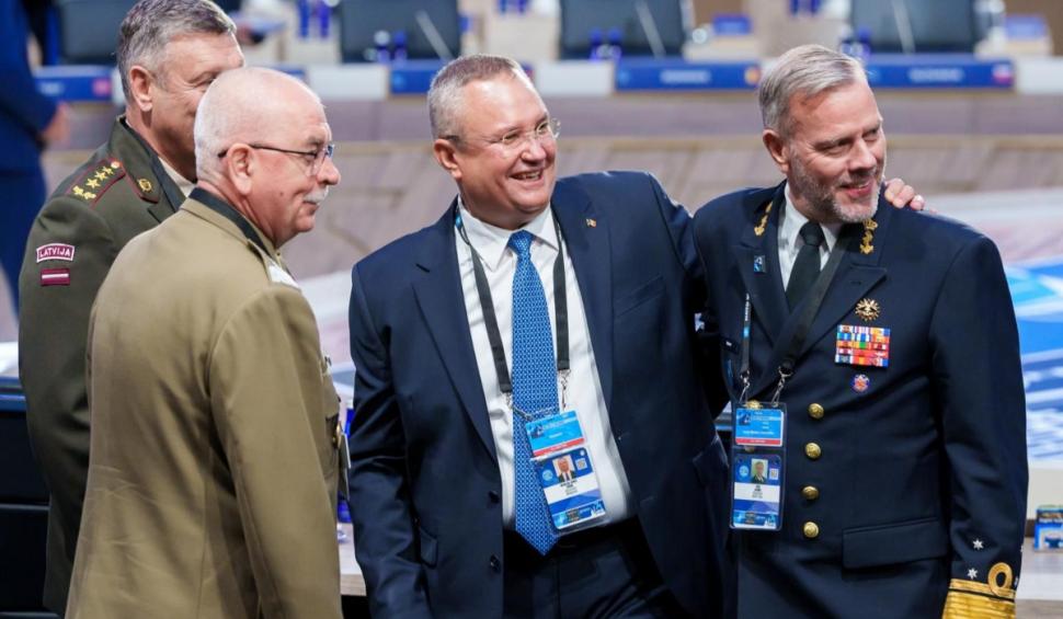 Iohannis l-a prezentat pe Ciucă liderilor Alianţei, la summitul NATO de la Washington 912265