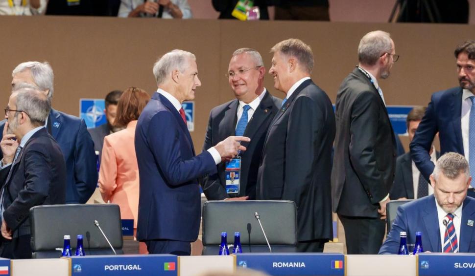 Iohannis l-a prezentat pe Ciucă liderilor Alianţei, la summitul NATO de la Washington 912269