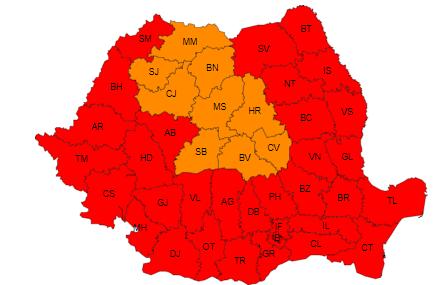 România arde sub Codul Roșu. 44 de grade la Timișoara, 43 la București 912539