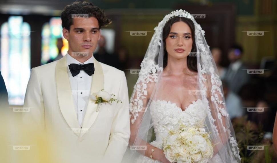 Imagini exclusive de la nunta Elenei și a lui Ianis Hagi, la Palatul Ştirbey 912576