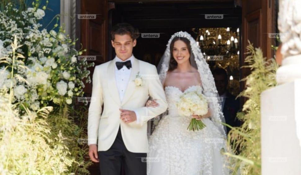 Imagini exclusive de la nunta Elenei și a lui Ianis Hagi, la Palatul Ştirbey 912604