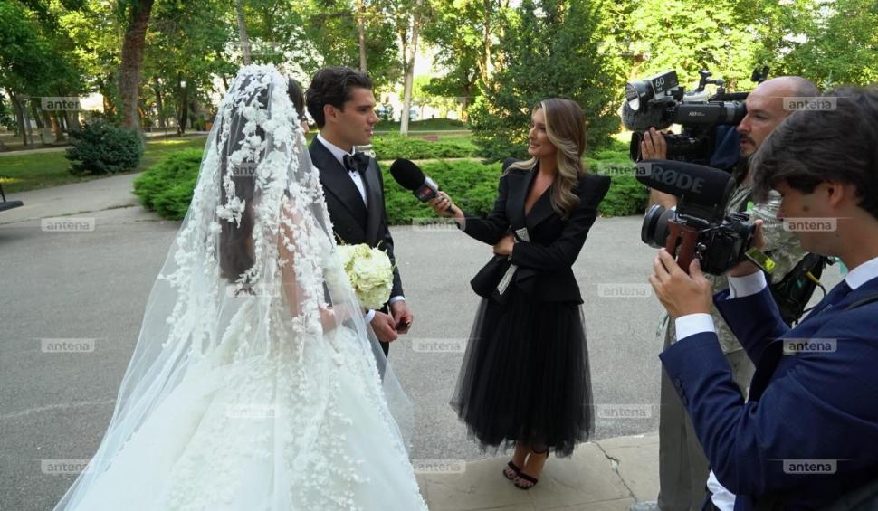 Imagini exclusive de la nunta Elenei și a lui Ianis Hagi, la Palatul Ştirbey 912626
