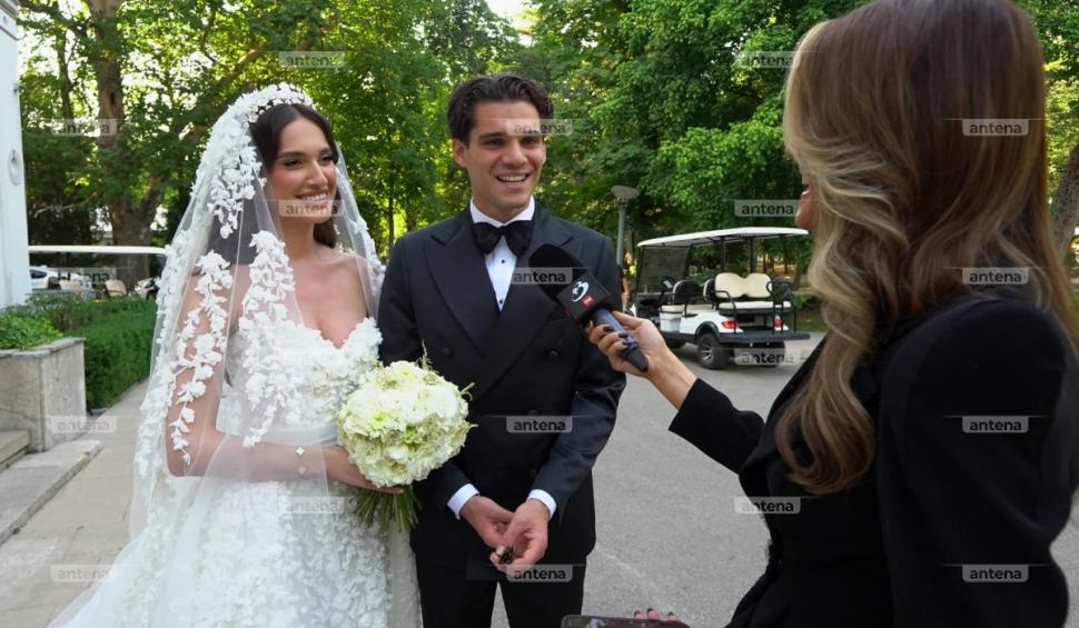 Imagini exclusive de la nunta Elenei și a lui Ianis Hagi, la Palatul Ştirbey 912627