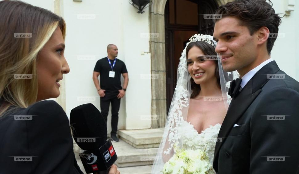 Imagini exclusive de la nunta Elenei și a lui Ianis Hagi, la Palatul Ştirbey 912628