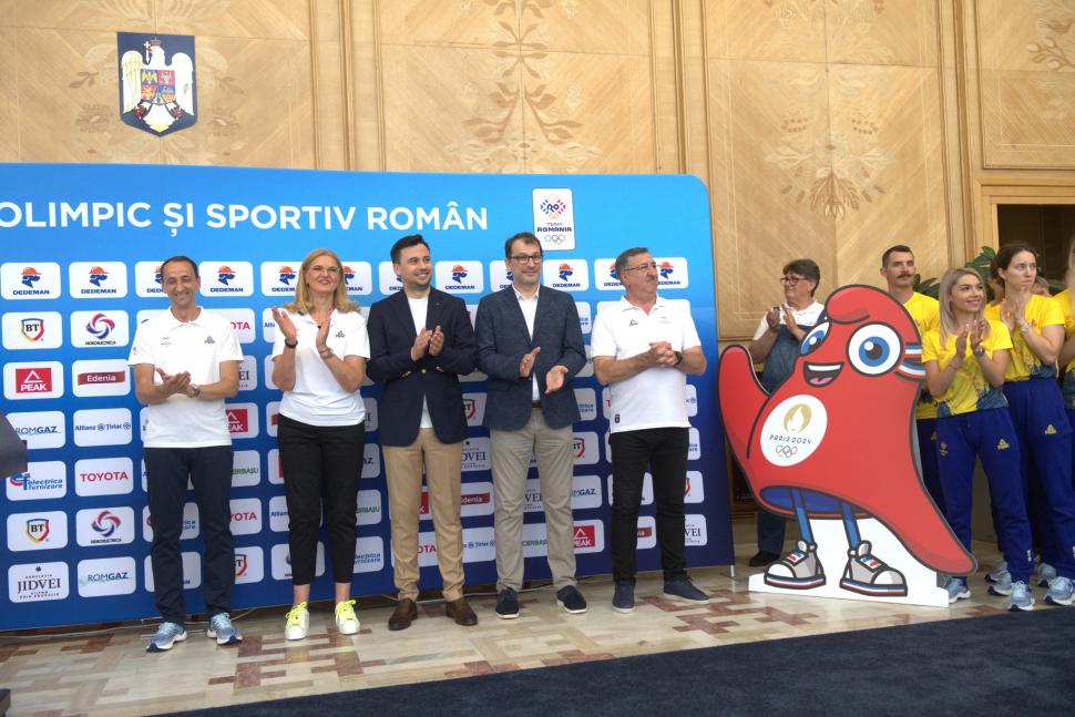 Jocurile Olimpice 2024. Team România a plecat la Paris cu aeronava „Nadia Comăneci” 913695