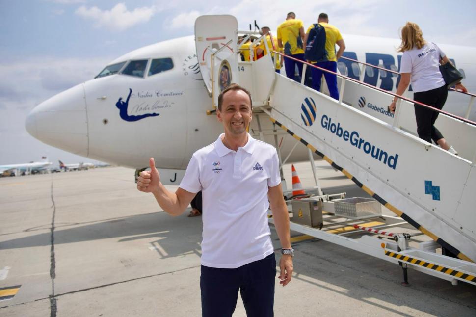 Jocurile Olimpice 2024. Team România a plecat la Paris cu aeronava „Nadia Comăneci” 913696