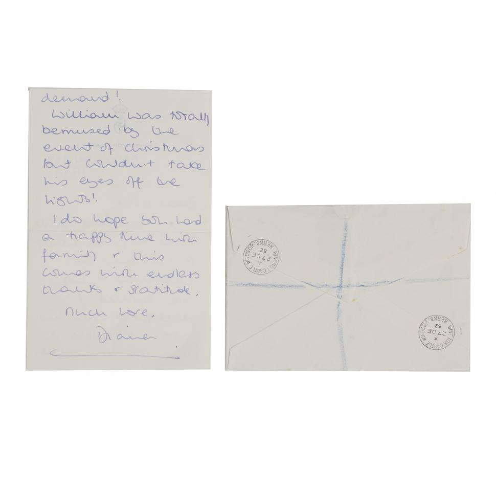 Scrisori de mână ale prințesei Diana, scoase la vânzare. Arată perspectiva ei din spatele ușilor închise: „William își adoră frățiorul” 914540