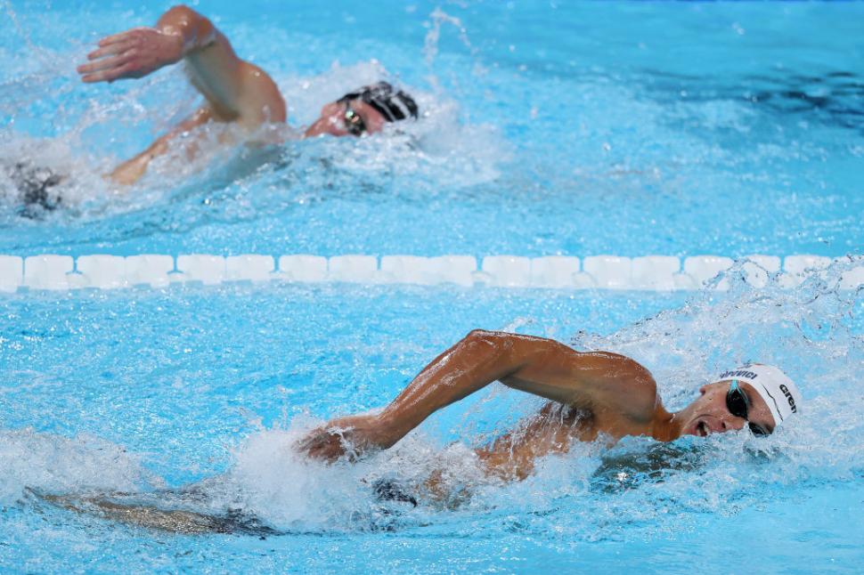  Fotografia care va rămâne în istorie. Momentul în care David Popovici câștigă aurul la 200 m liber, la Jocurile Olimpice 915072