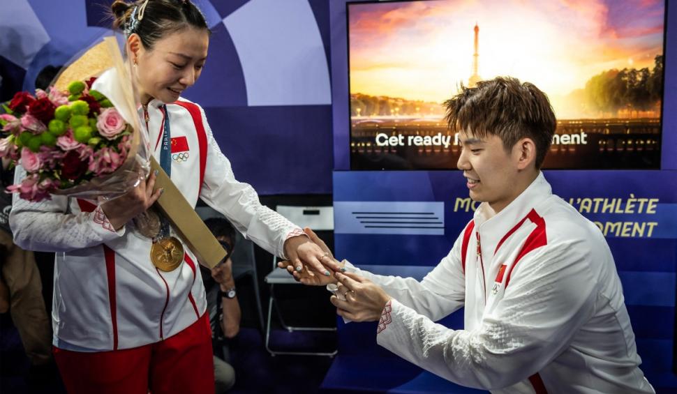 Momente emoționante la Jocurile Olimpice. A fost cerută în căsătorie după ce a câștigat medalia de aur 915711