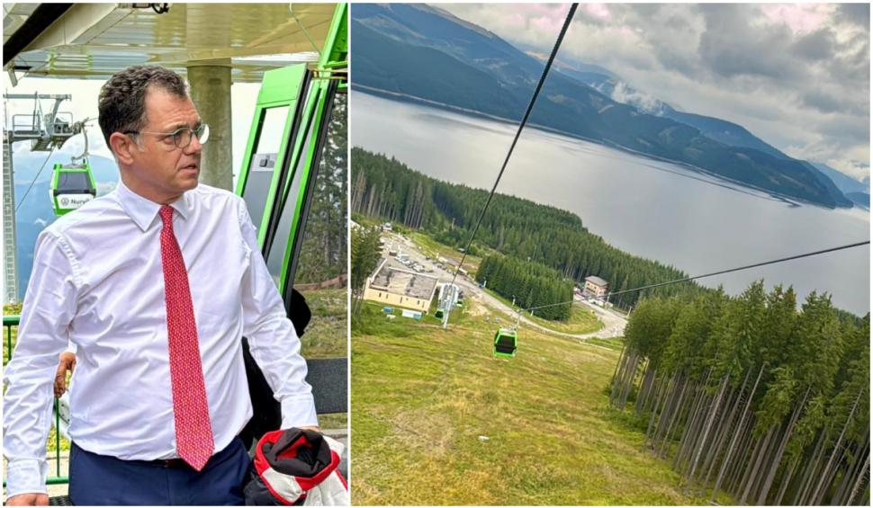 Ministrul Turismului anunţă proiectul Sania de Vară, după ce a făcut o vizită în zona Voineasa 916930