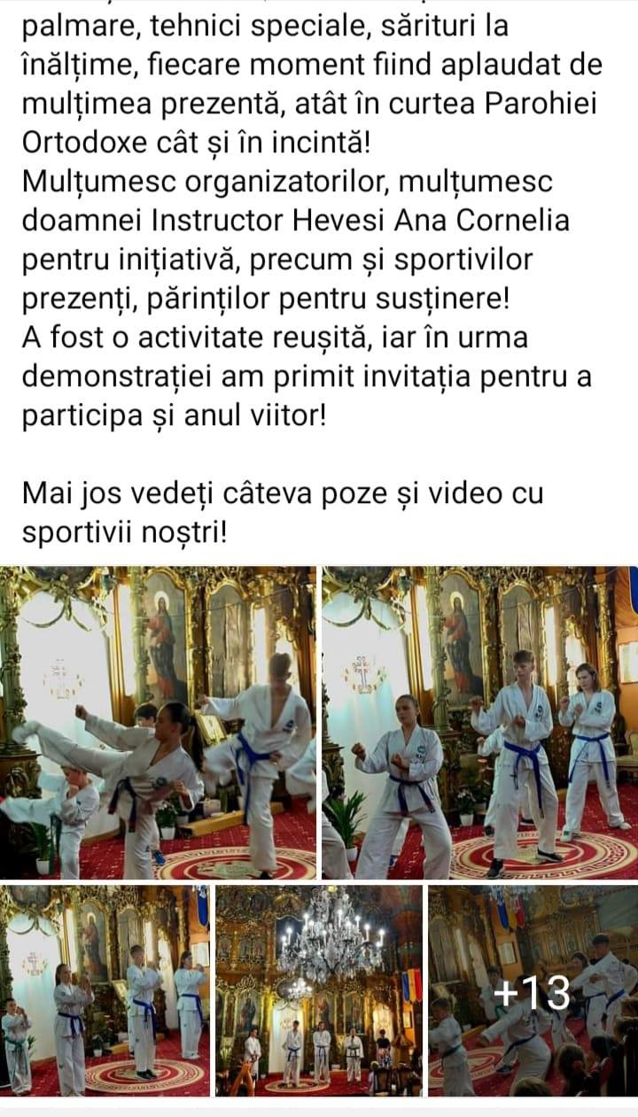 Demonstrație de arte marțiale, într-o biserică din Oradea. Enoriașii s-au revoltat pe internet: "Circ și pâine în casa dracilor" 916992