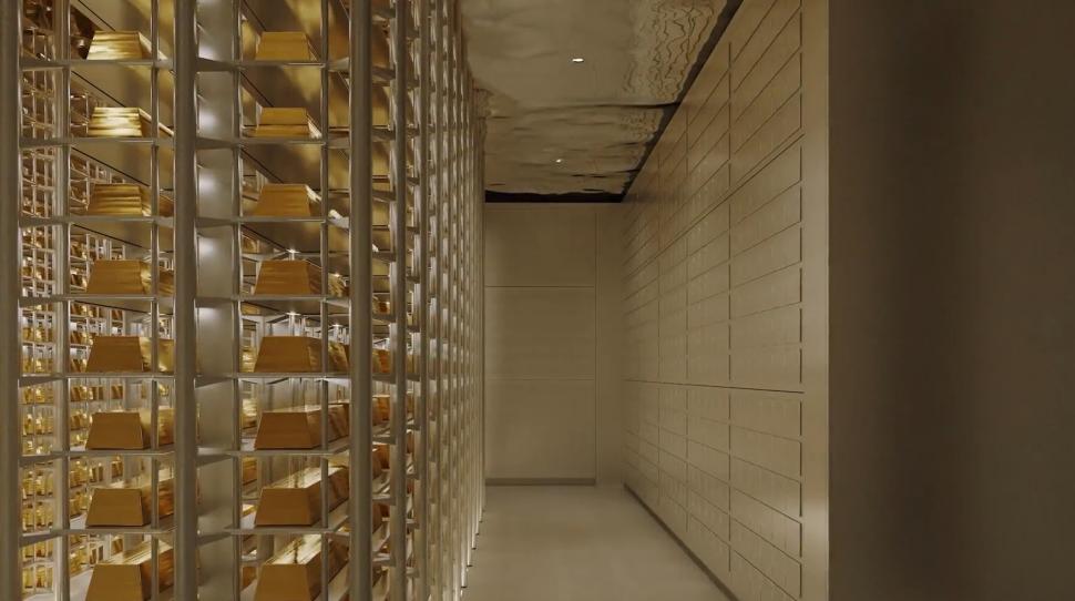 Cum arată seiful cât o clădire cu șase etaje unde bogații lumii își țin rezervele de aur: „Avem nevoie de mai multe” 918670