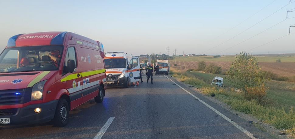 Accident grav pe DN2, în Suceava: Doi morți și opt răniți, printre care și copii. A fost activat Planul Roșu de Intervenție 919328