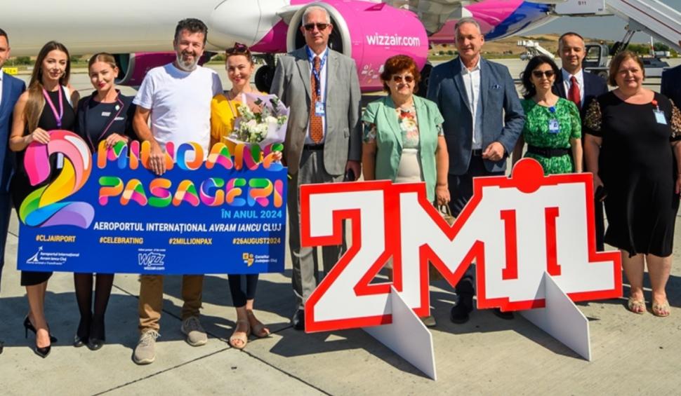 Aeroportul din România care şi-a premiat pasagerul cu numărul 2 milioane în anul 2024  919539