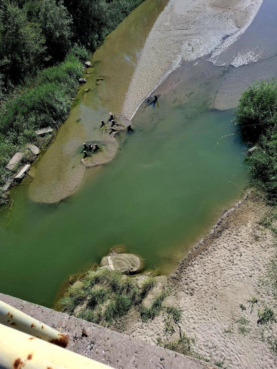 Încă două râuri din România au secat complet. Imagini dramatice făcute publice de Apele Române 919634