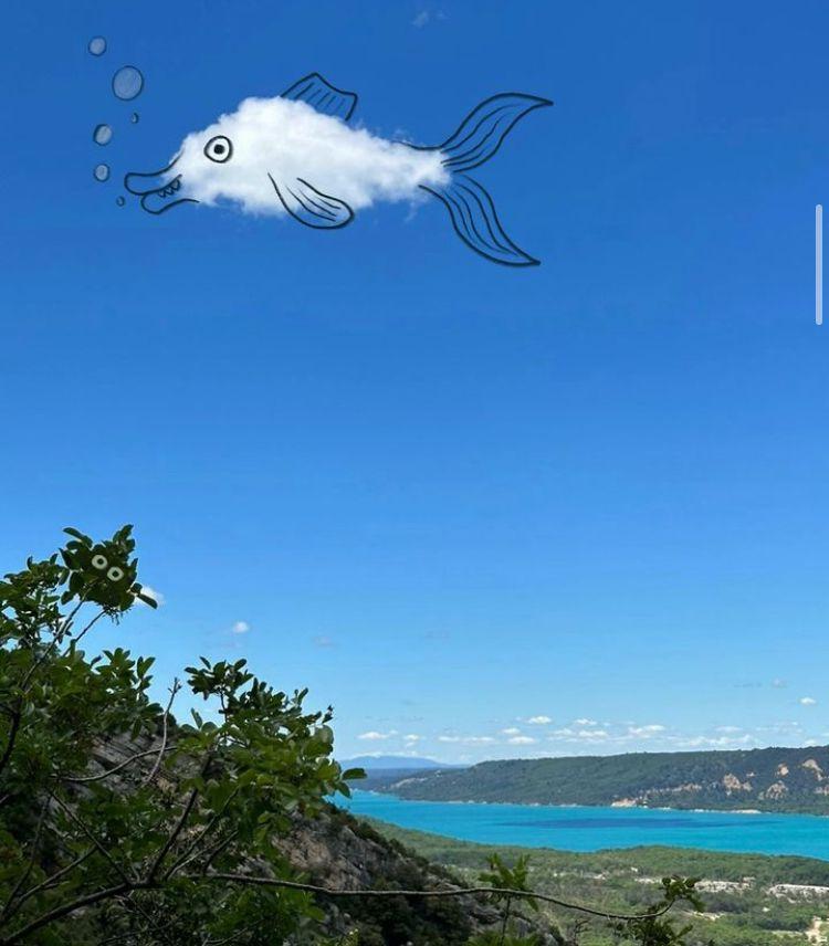 Povestea emoționantă a artistului de pe Instagram care transformă norii pufoși de pe cer în desene virale: „Fiica mea s-a îmbolnăvit” 920836